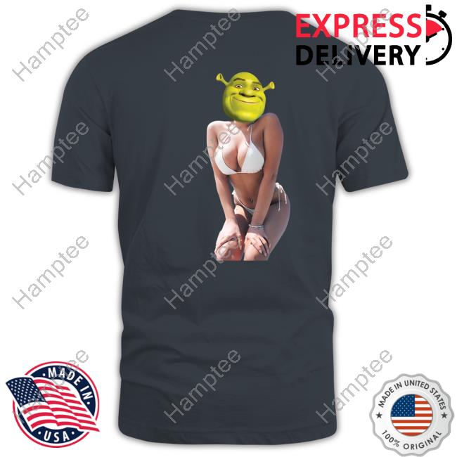 Pizzaslime Store Aphex Shrek Hoodied Sweatshirt