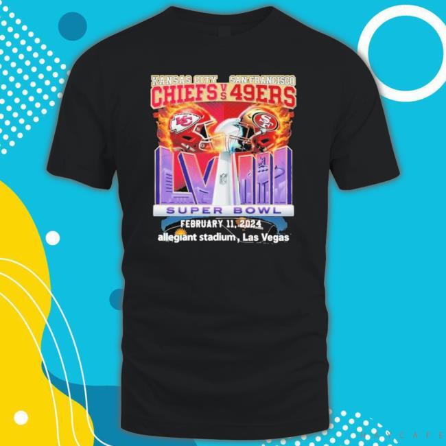 Original Official Kansas City Chiefs Vs San Francisco 49Ers Super Bowl Lviii February 11, 2024 Allegiant Stadium, Las Vegas Classic Shirt Original Official Kansas City Chiefs Vs San Francisco 49Ers Super Bowl Lviii February 11, 2024 Allegiant Stadium, Las Vegas TankTop