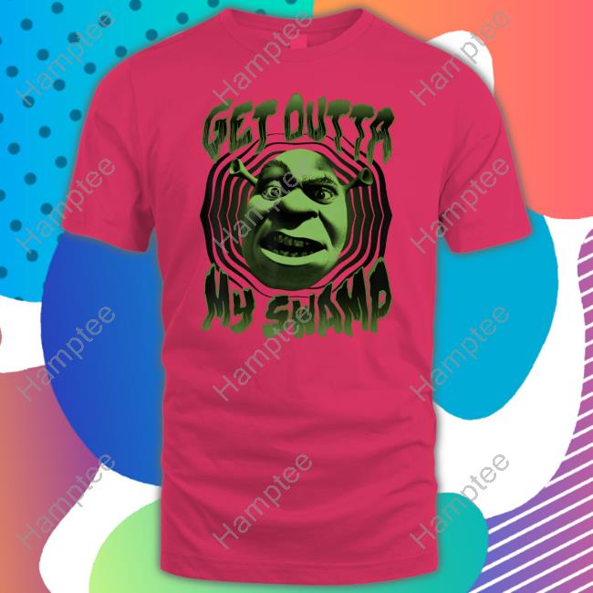 Official Shrek Get Outta My Swamp Tee Shirt