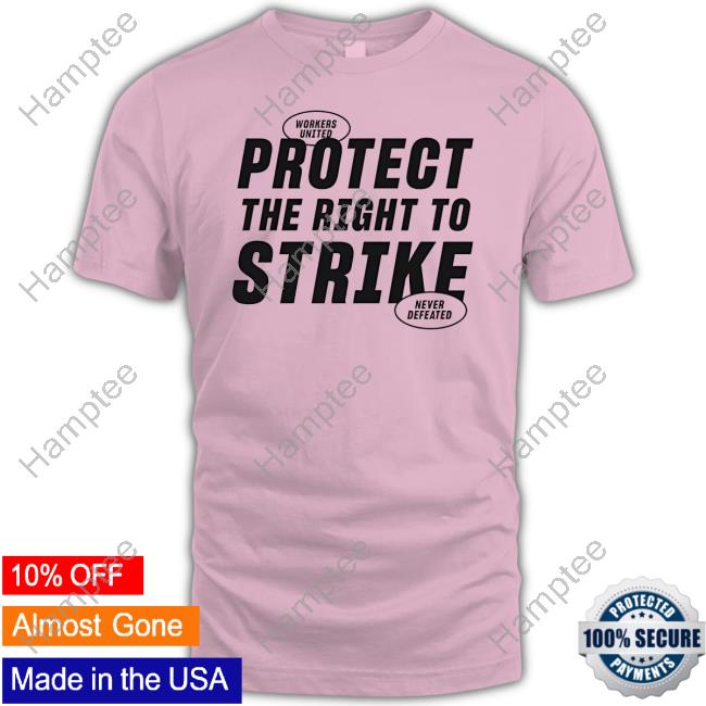 Everpress Protect The Right To Strike Hoodie Everpress Protect The Right To Strike Hoodie