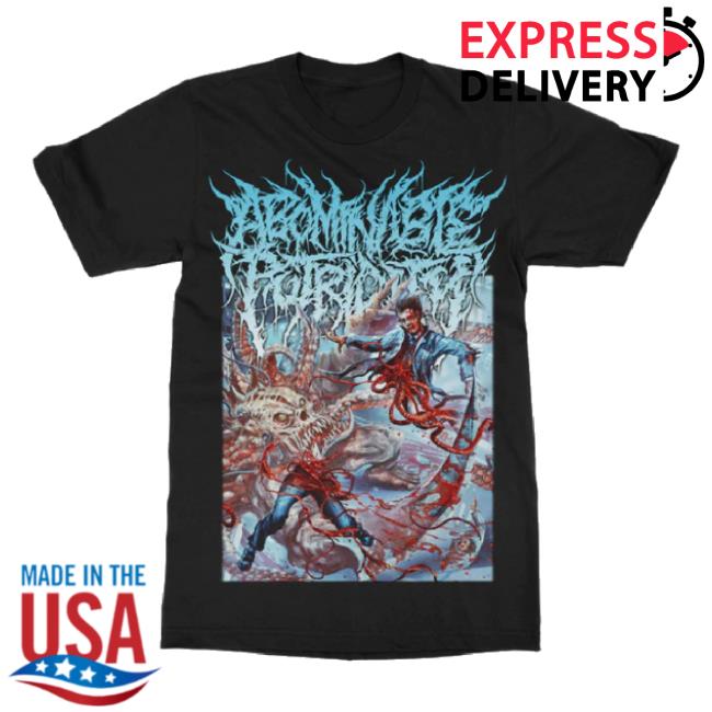 Trending Indie Merch Store Abominable Putridity "Fatal Unexpected Disintegration" New Shirt Indiemerchstore Shop