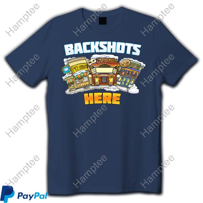 Backshots Here Club Penguin Shirt Backshots Here Club Penguin Shirt