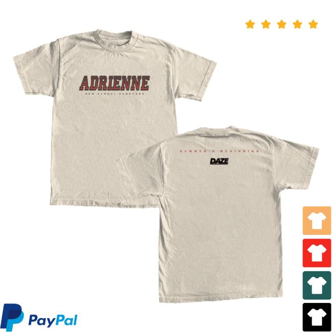 Trending Daze-Style Merch Store Adrienne - Summer's Beginning Hoodie Sweatshirt (Ivory) Daze-Style Shop