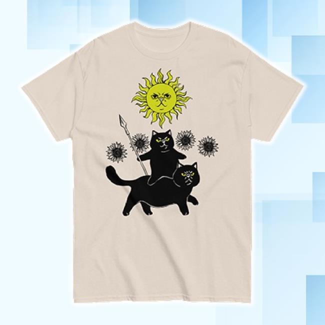 Trending Nwnprod Merch Store Helios - Mysticat "Sun" Tee (Please Don't Order This Yet! Still Testing) Nwnprod Shop