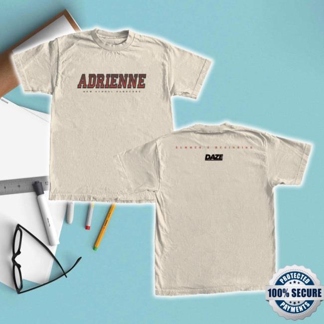 Trending Daze-Style Merch Store Adrienne - Summer's Beginning T-Shirt (Ivory) Daze-Style Shop
