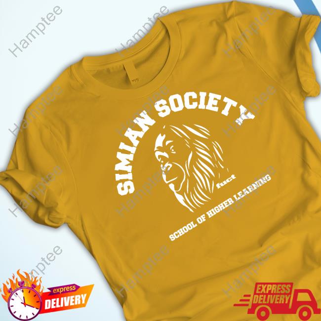 Fuct Merch Simian Society Fuct School Of Higher Learning New Shirt