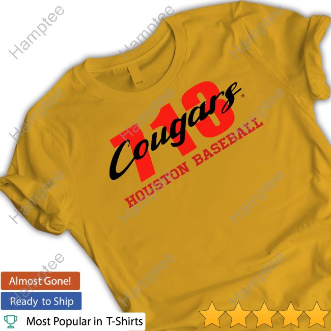 Official 713 Cougars Houston Baseball Sweatshirt