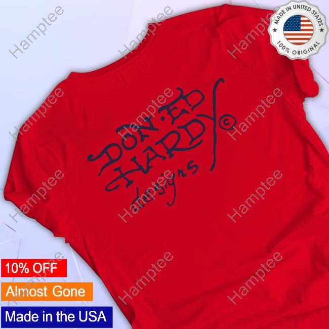 Ed Hardy By Kim Petras Koi Fish T Shirt