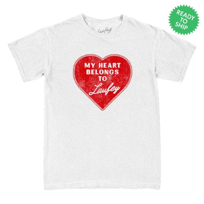 Original Laufey Merch Store Heart Shirt Laufeymusic Shop