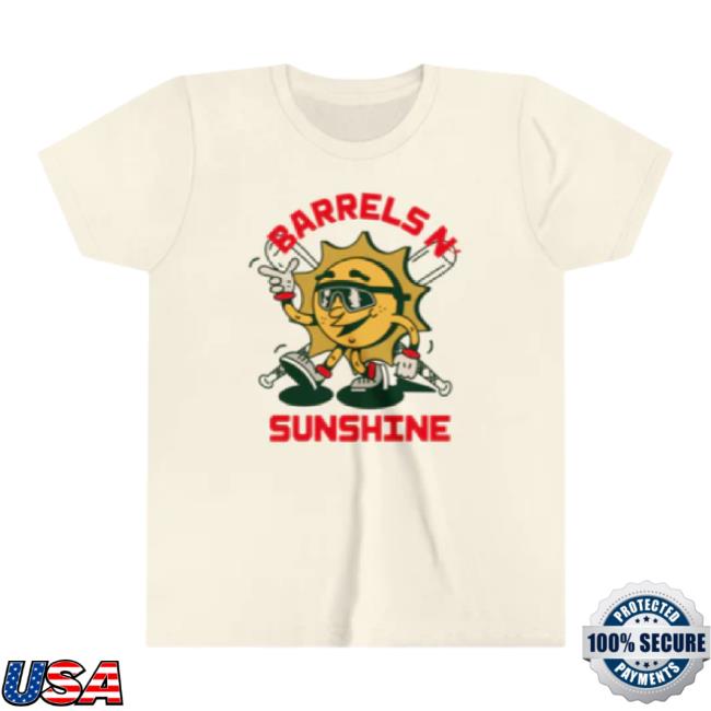 Original Downright Merch Store Michael Deeb - Barrels N' Sunshine Youth Shirts Downrightmerch Shop Original Downright Merch Store Michael Deeb - Barrels N' Sunshine Youth Shirts Downrightmerch Shop