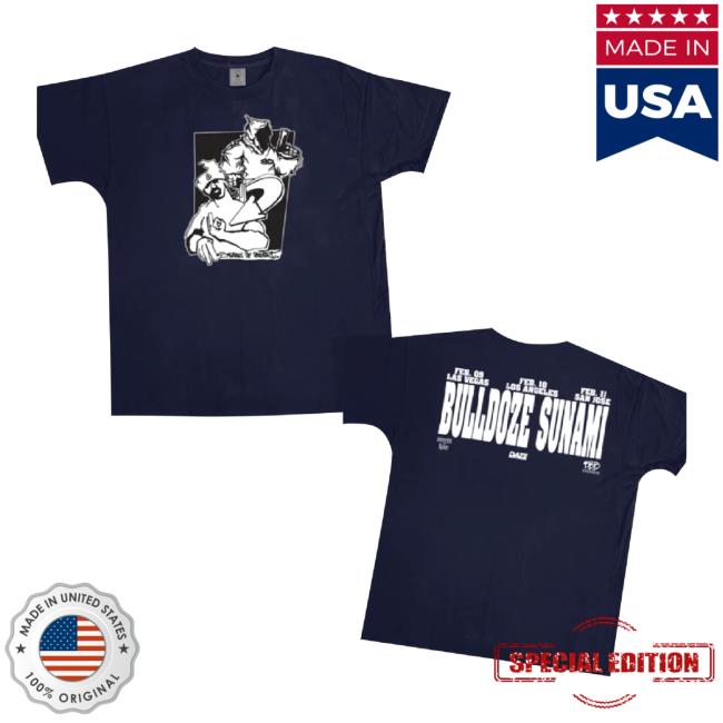 Original 365 Merch Store Sunami Bulldoze Tour TankTop 365Merch Shop Original 365 Merch Store Sunami Bulldoze Tour TankTop 365Merch Shop