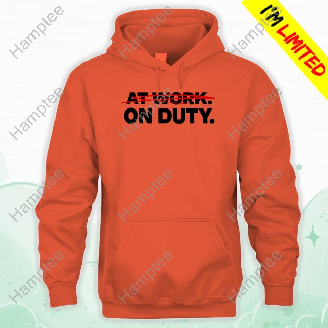 Dan Bongino Wearing At Work On Duty Tank Top