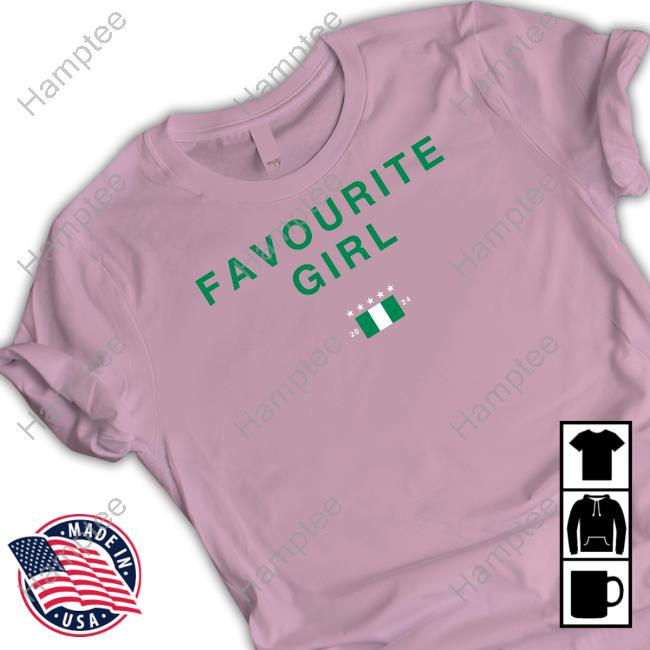 Jayda Wayda Nigeria Flag Favourite Girl 2024 Sweatshirt