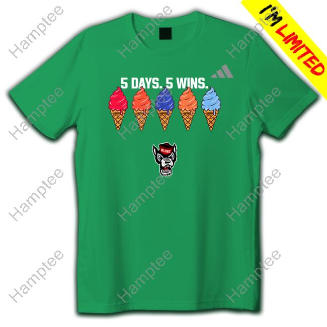 Kevin Keatts 5 Day 5 Win Long Sleeve Kevin Keatts 5 Day 5 Win Long Sleeve