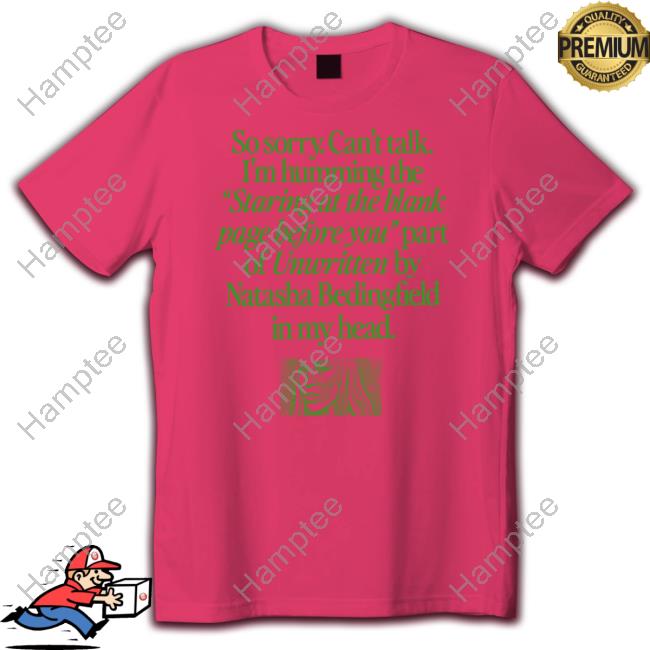 Waveygoods Store I'm Humming Unwritten By Natasha Bedingfield Tee