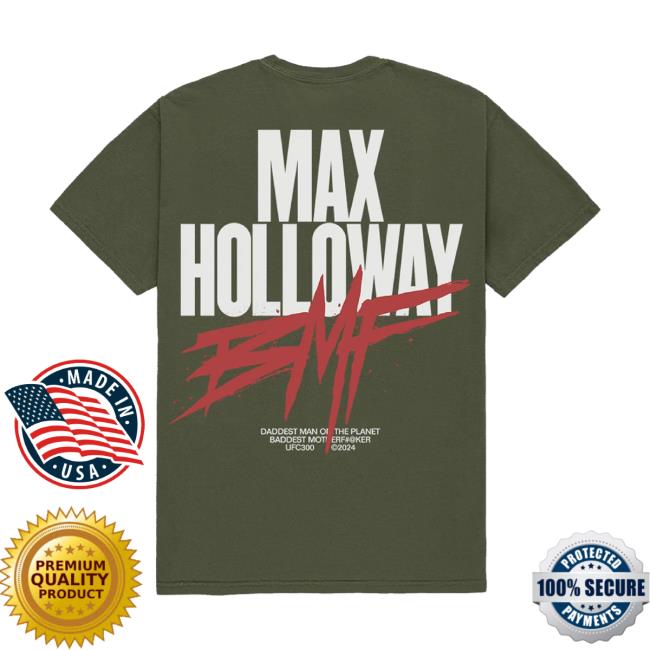 Official Dmp/Bmf Cypress Classic Shirt Max Holloway Shop Official Dmp/Bmf Cypress Classic Shirt Max Holloway Shop