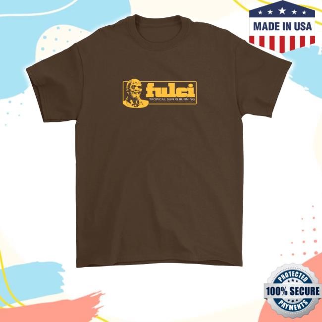Nightshiftmerch Fulci Tropical Sun Is Burning Sweatshirt Nightshiftmerch Fulci Tropical Sun Is Burning Sweatshirt