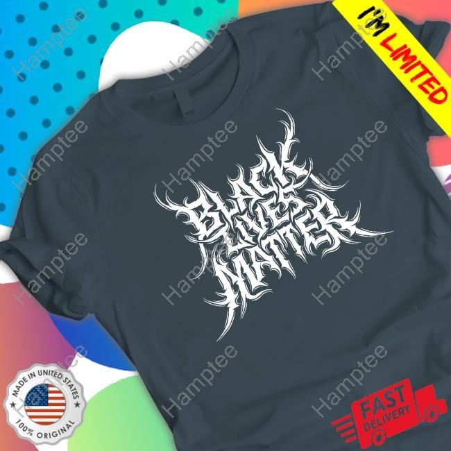 Official Ify Nwadiwe Black Lives Matter Metal Logo Tee Official Ify Nwadiwe Black Lives Matter Metal Logo Tee