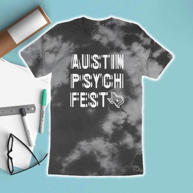 Original Austin Psych Fest 2023 Vibrations Tie Dye Tee Shirt Levitation Shop Merch Store Original Austin Psych Fest 2023 Vibrations Tie Dye Tee Shirt Levitation Shop Merch Store
