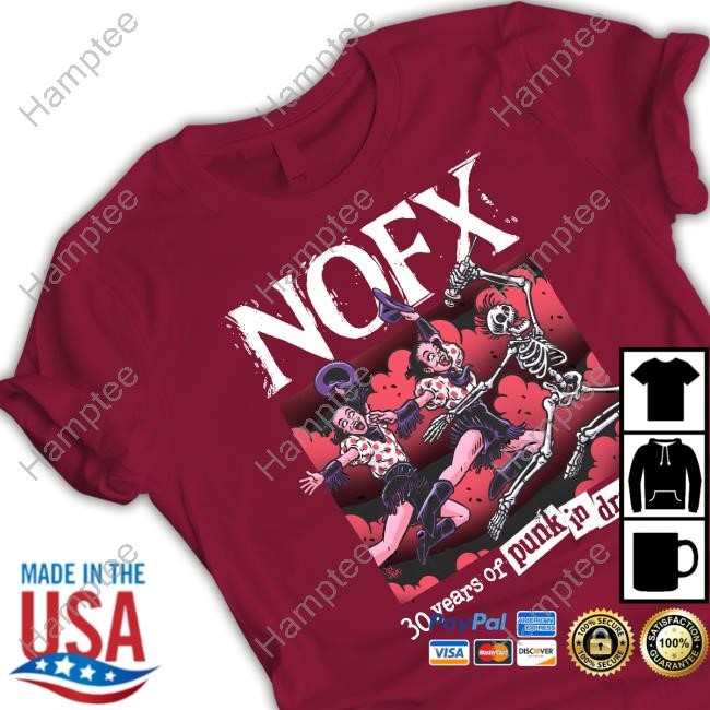 Nofx 30 Years Of Punk In Drublic Hoodie Nofx 30 Years Of Punk In Drublic Hoodie