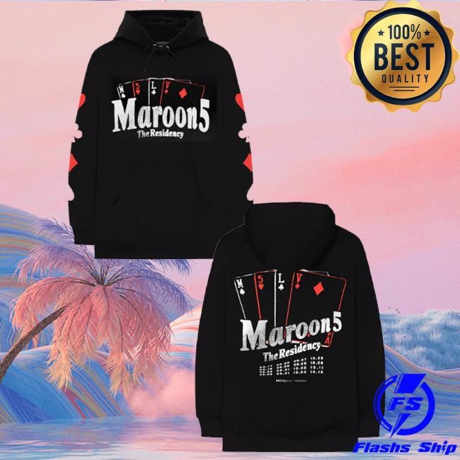 Maroon5 Store The Residency Tee Shirt Maroon5 Store The Residency Tee Shirt