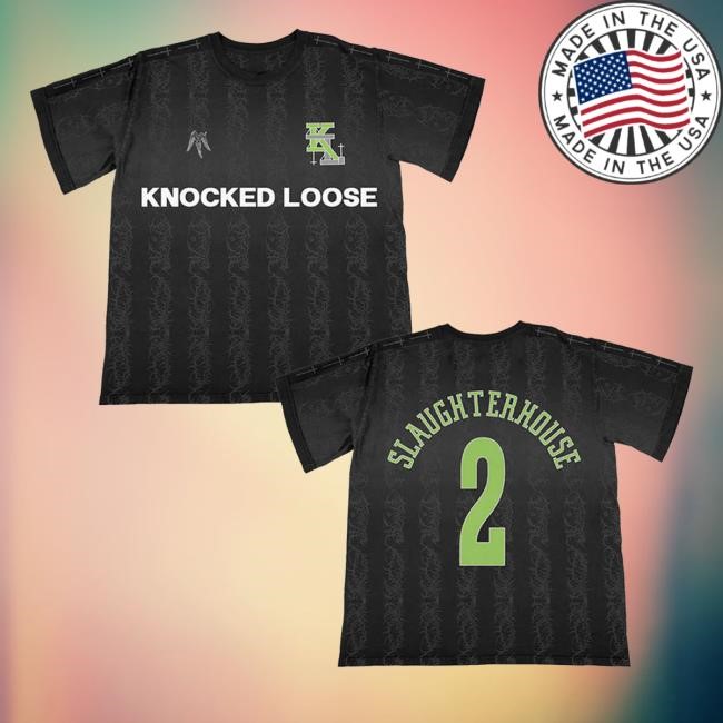 Knocked Loose Slaughterhouse 2 Soccer Tee Knocked Loose Slaughterhouse 2 Soccer Tee