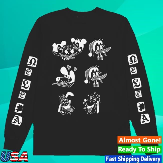 The Underdog Shop Merch Nelpa Trashy Black Long Sleeve Tee