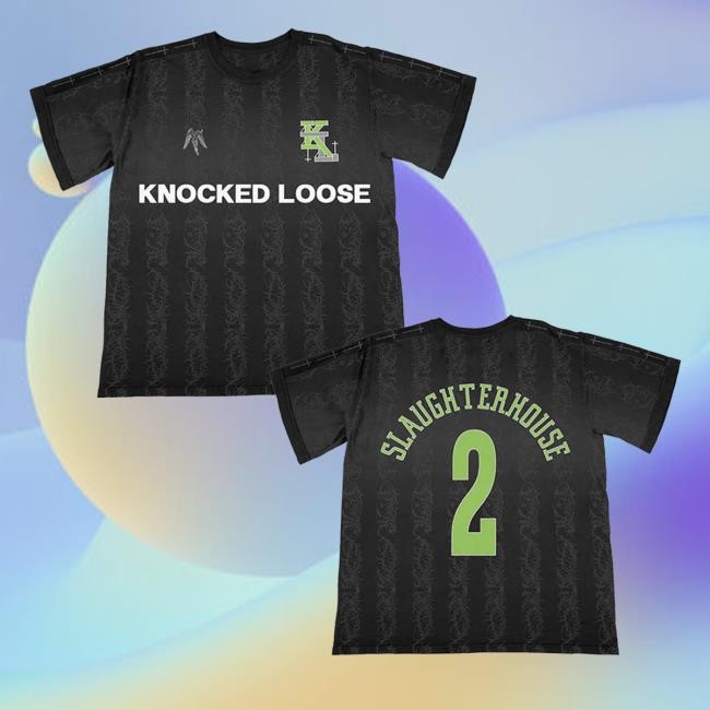 Knocked Loose Slaughterhouse 2 Soccer Tee Knocked Loose Slaughterhouse 2 Soccer Tee
