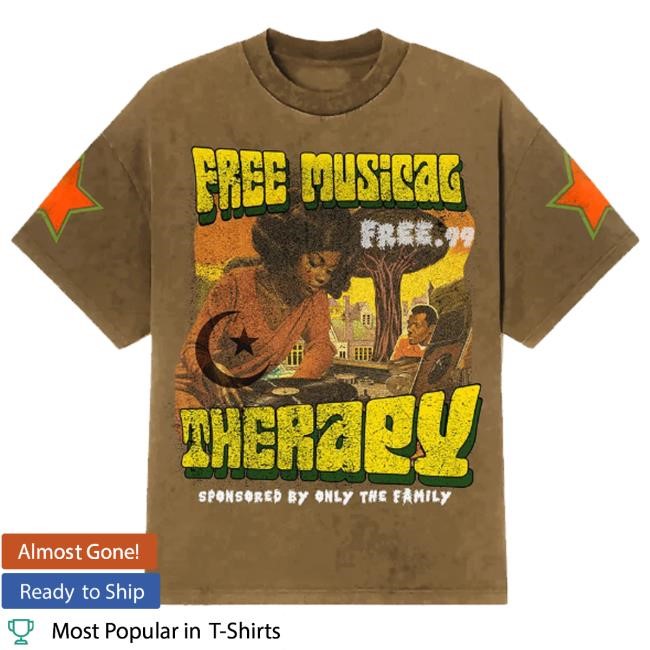 Official Otf Gear Merch Free Musical Therapy Shirt Official Otf Gear Merch Free Musical Therapy Shirt