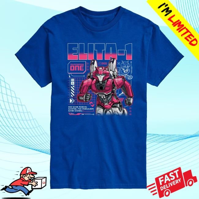 Transformers One - Elita 1 Do The Right Thing No Matter The Cost Tank Top Transformers One - Elita 1 Do The Right Thing No Matter The Cost Tank Top