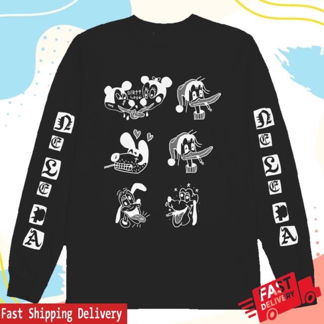 The Underdog Shop Merch Nelpa Trashy Black Long Sleeve Tee The Underdog Shop Merch Nelpa Trashy Black Long Sleeve Tee