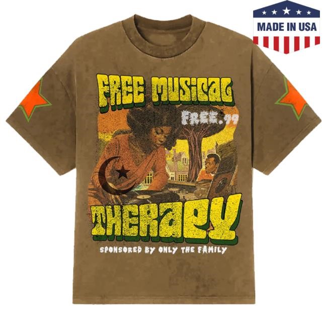 Official Otf Gear Merch Free Musical Therapy Shirt Official Otf Gear Merch Free Musical Therapy Shirt