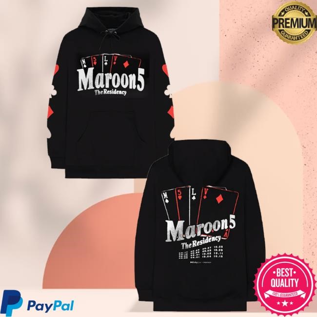 Maroon5 Store The Residency Tee Shirt Maroon5 Store The Residency Tee Shirt