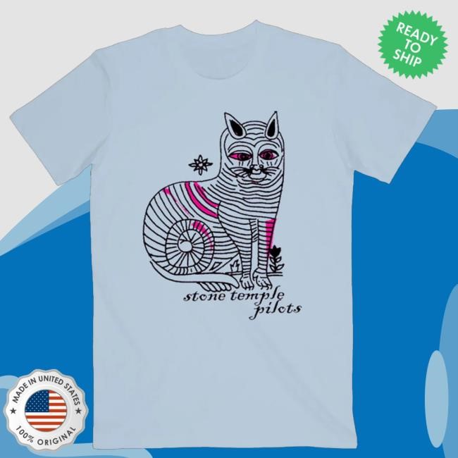 Official Stone Temple Pilots Merch Vintage Cat Shirt Official Stone Temple Pilots Merch Vintage Cat Shirt