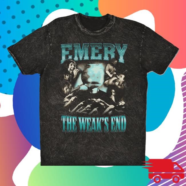 Official Emery Music Merch 90S Album Acid Wash Shirt Official Emery Music Merch 90S Album Acid Wash Shirt
