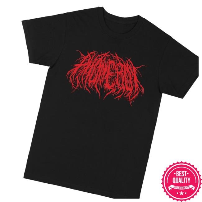 Phoneboy Merch Shop Official Death Metal Logo Phoneboy Tee Shirt