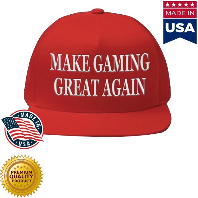 Champions Club Merch Make Gaming Great Again Red Bucket Hat