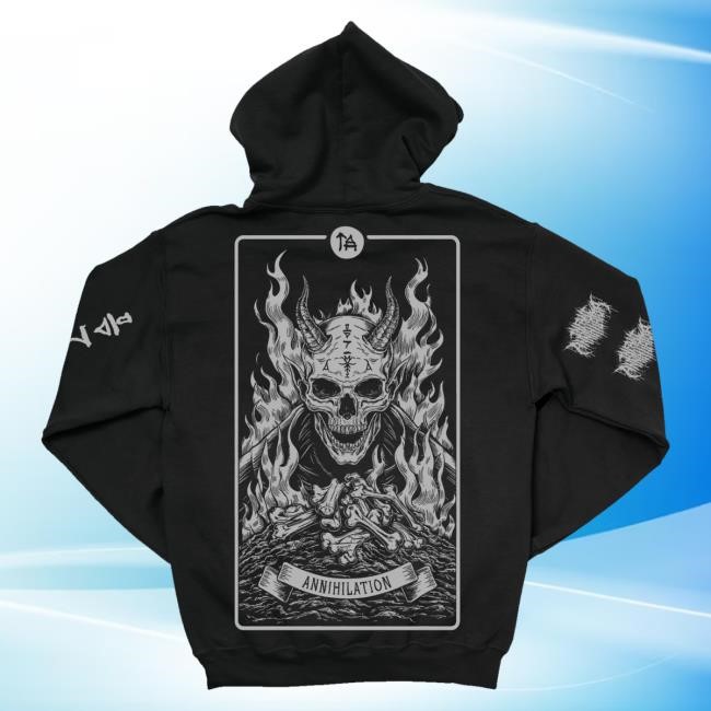 Indiemerchstore Merch Shop Infant Annihilator Annihilation Pullover Hoodie Sweatshirt