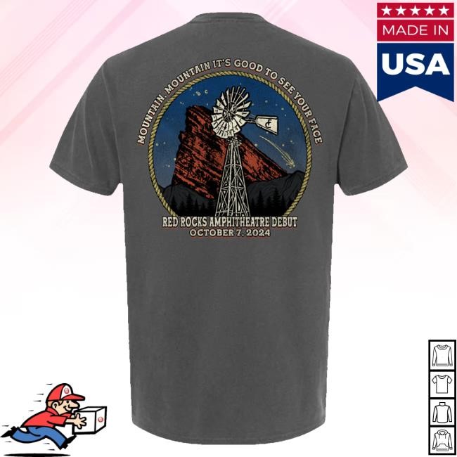 Flatland Cavalry Official Merch 2024 Red Rocks Debut Classic Shirt Flatland Cavalry Official Merch 2024 Red Rocks Debut Classic Shirt