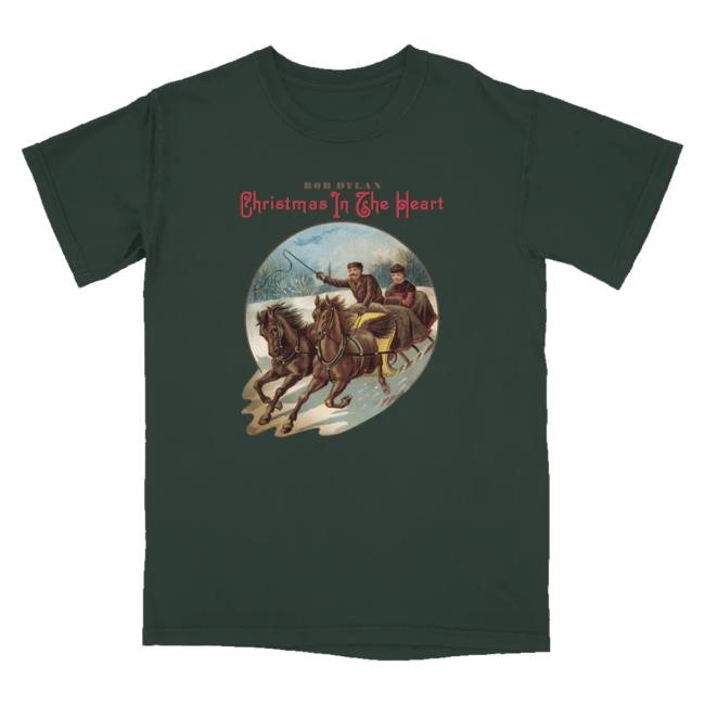 Bob Dylan Store Merch Christmas In The Heart Tee