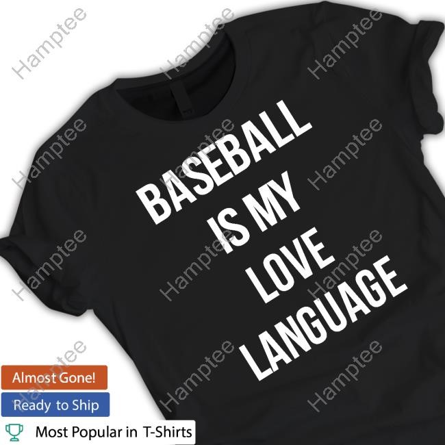 Whitney Berge Wearing Baseball Is My Love Language Sweatshirt