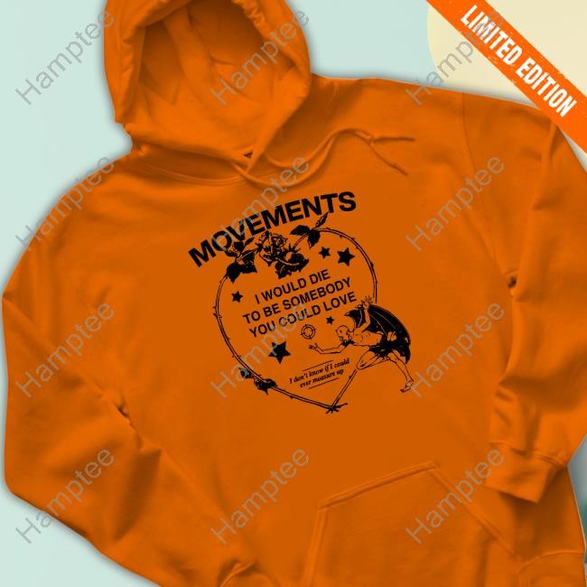 Movements Merch Devil Tightrope Long Sleeve Shirt Movements I Would Die To Be Somebody You Could Love