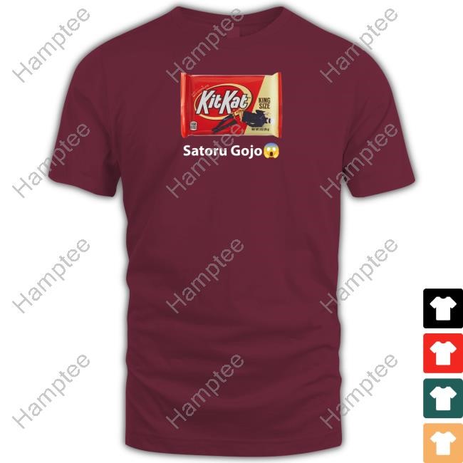 Satoru Gojo Kit Kat King Size Long Sleeve Shirt