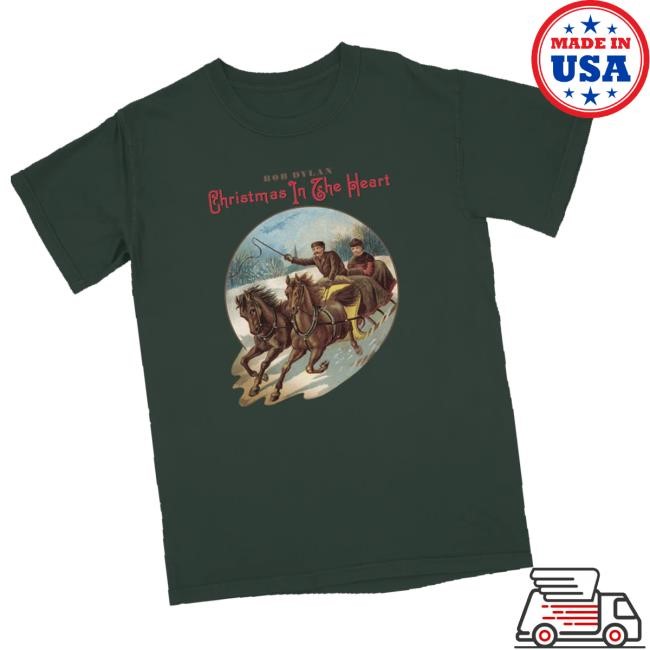 Official Bob Dylan Store Merch Christmas In The Heart Shirt Official Bob Dylan Store Merch Christmas In The Heart Shirt