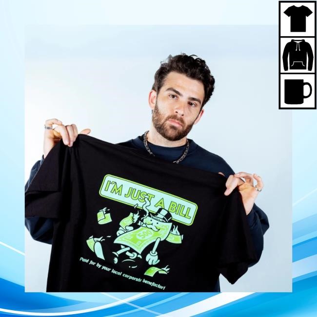 Ideologie Shop Store Hasan Piker I'm Just A Bill Long Sleeve Shirt Ideologie Shop Store Hasan Piker I'm Just A Bill Long Sleeve Shirt