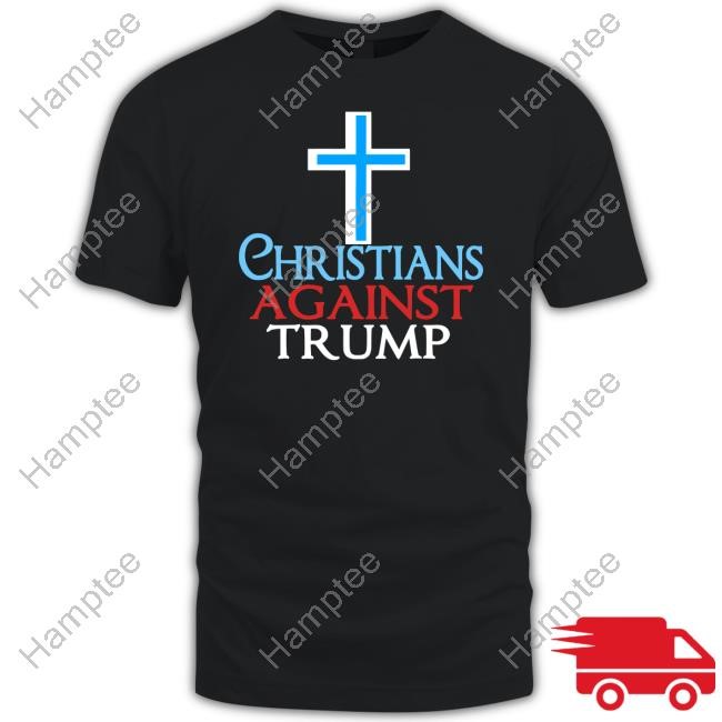 Project 2025 Christians Against Trump Hooded Sweatshirt