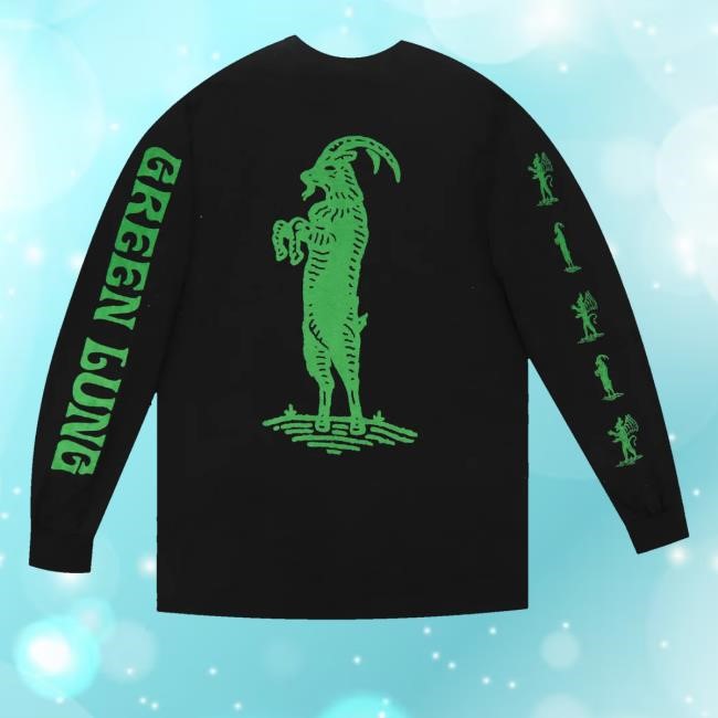 Hellomerch Green Lung Let The Devil In Black Hoodie Sweatshirt