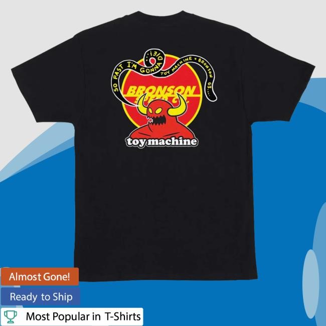 Outkick Merch Bronson Speed Co. Toy Machine Sweatshirt