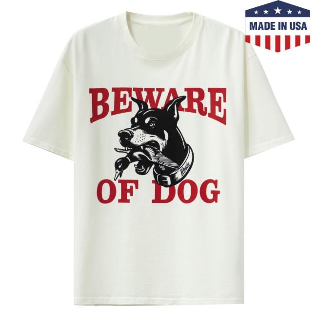 Rhude Warning Logo Shirts