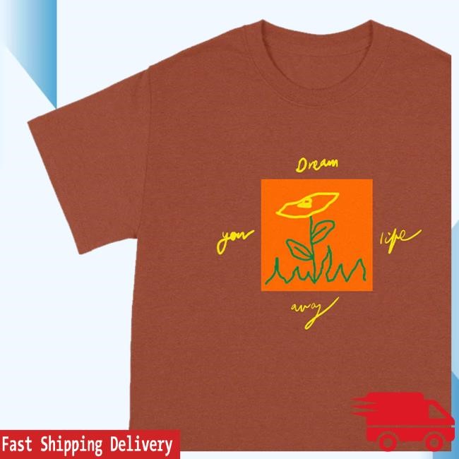 Vance Joy Merch Shop Dream Dyla Flower Sketch Tee Shirt